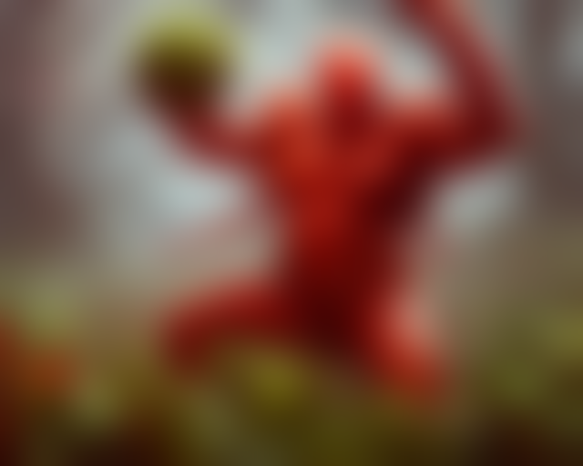 Anthropomorphic Tomato Fighter, Ferocious, Fungus Armor, Spi...