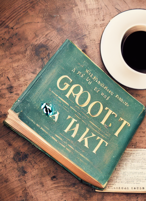 An Vintage Book On A Table, Title The Gospel Of Profit Taki...