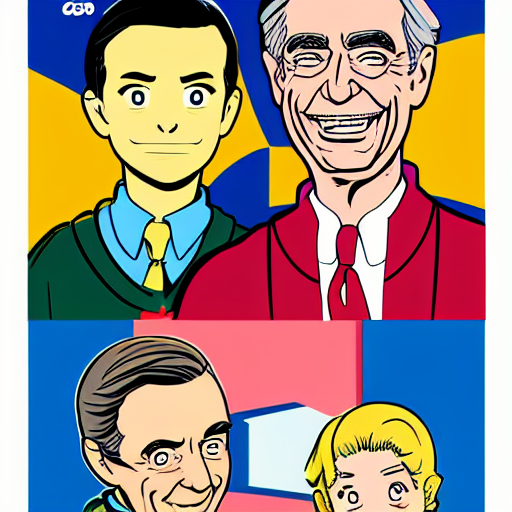 Mr Rogers, In The Style Of Archie Comics 1 9 6 3 , Artstati...