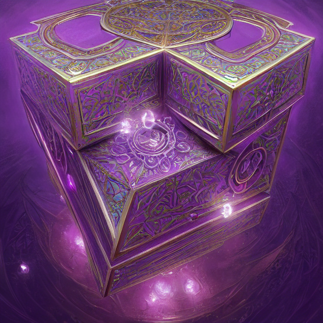 Symmetry A Manufactured Mystical Aqua Silver Canal Purple Gi...