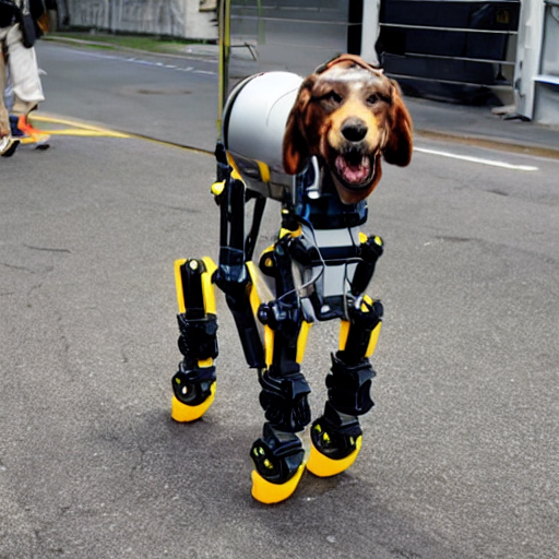 Boston Dynamics Dog With 8 Legs