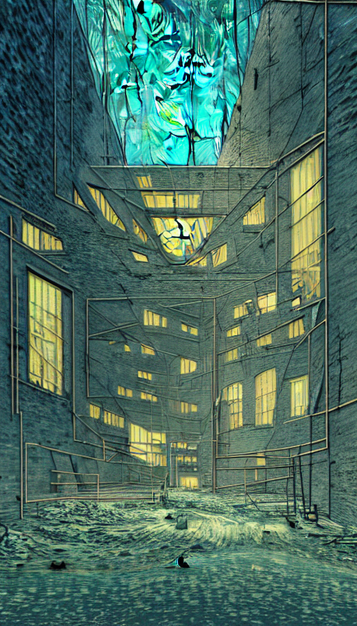 A Beautiful Detailed Illustration Of Bunker Architecture Cit... — Stable Diffusion AI Prompt: a beautiful detailed illustration of bunker architecture city unfinished buildin...
