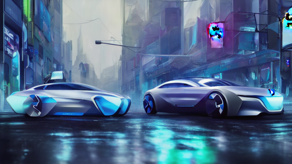 Hyperfuturistic Overtuned Bmw Electric Sports Concept Car Wi...